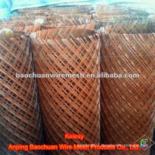 High quality orange steel nets in rolls in stock